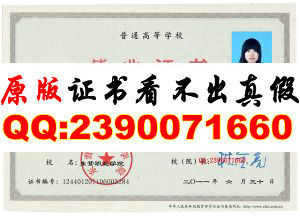 东营职业学院毕业证样本图片